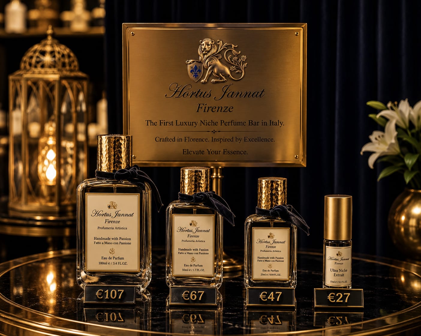 Gemma Eau de Parfum by Hortus Jannat Firenze